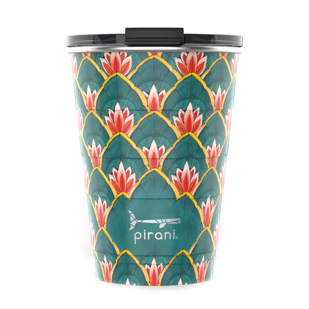 16oz Insulated Stackable Tumbler - White Lotus#color_white-lotus