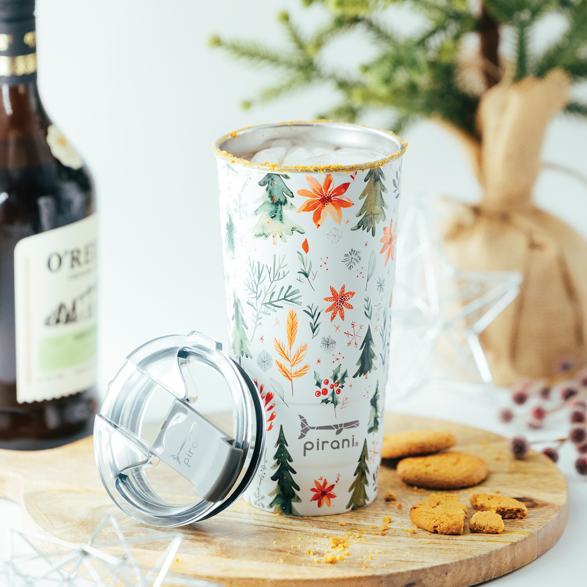 Enchanted Evergreen 3D (2.0) Insulated Stackable Tumbler – Pirani Life