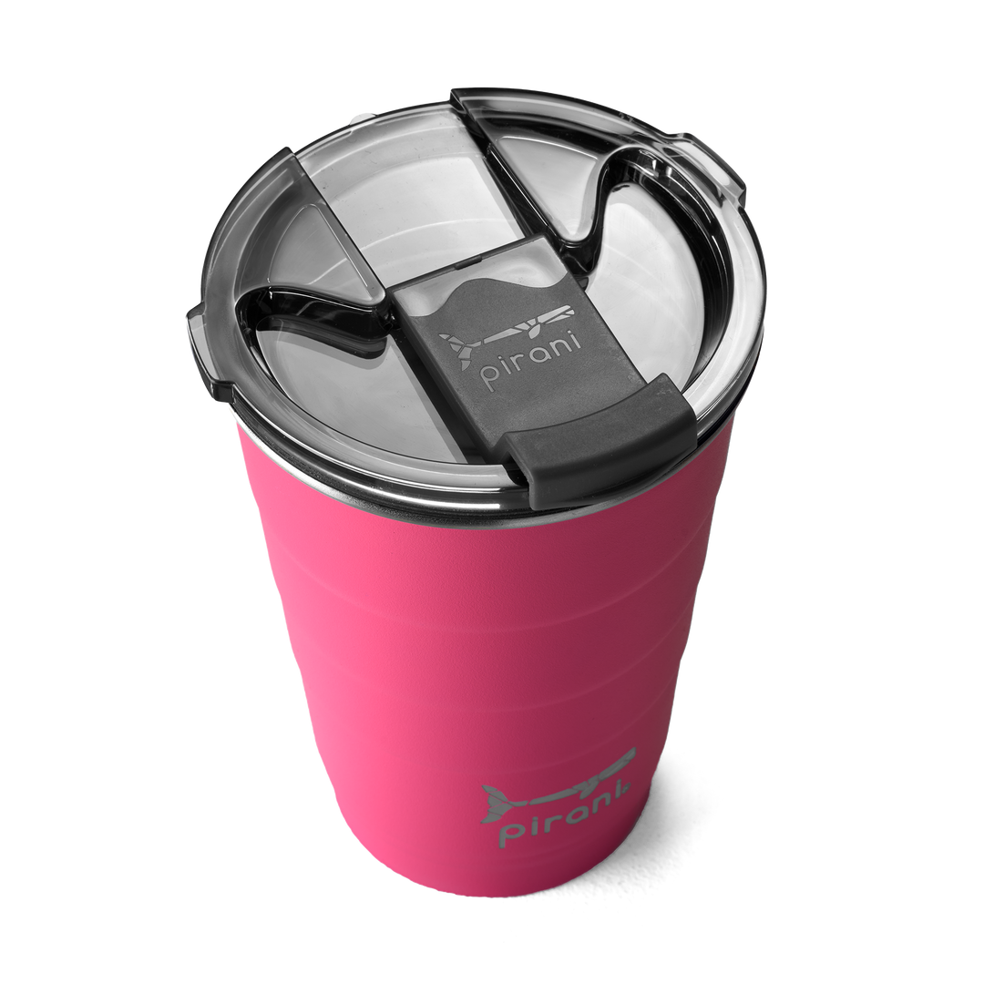 16oz Insulated Stackable Tumbler - Dragon Fruit Fuchsia#color_dragon-fruit