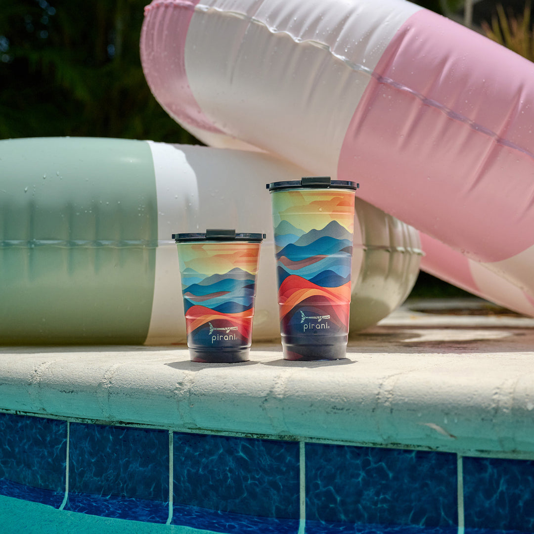16oz Ombre Insulated Stackable Tumbler - Day Break#color_day-break