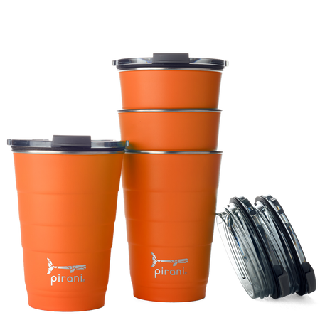 16oz Tumbler 4-Pack: Backyard BBQ Bundle