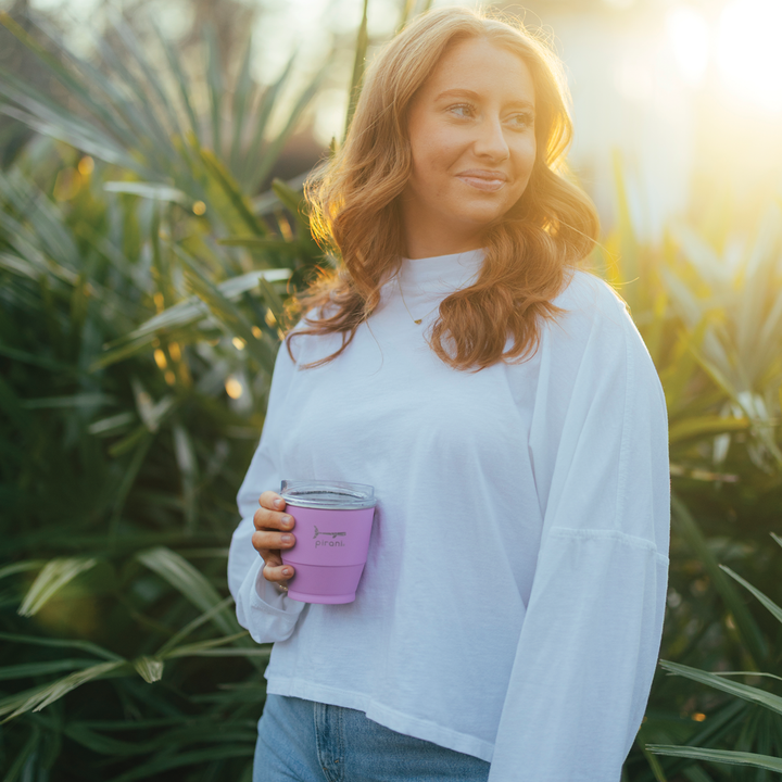 10oz Insulated Stackable Wine and Whiskey Sip and Stacker - Orchid#color_orchid