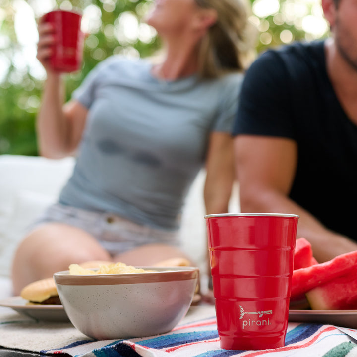 16oz Insulated Stackable Tumbler - Party Red#color_party-red
