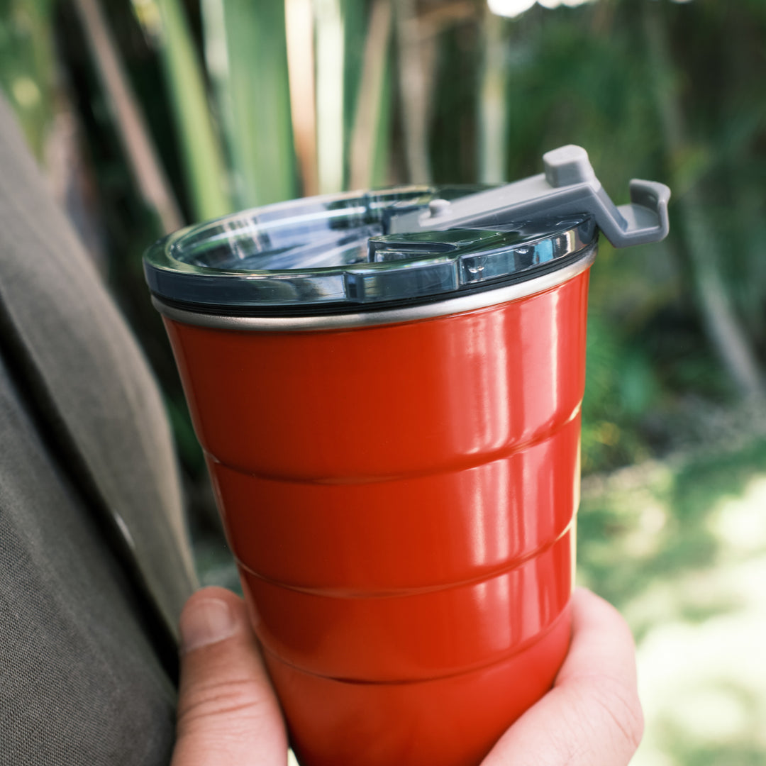 16oz Insulated Stackable Tumbler - Party Red#color_party-red