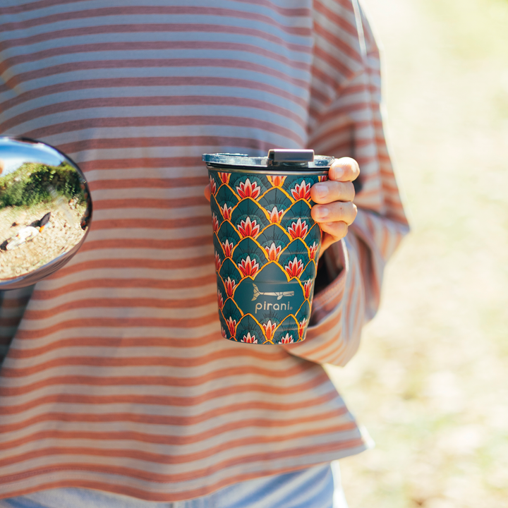 16oz Insulated Stackable Tumbler - White Lotus#color_white-lotus