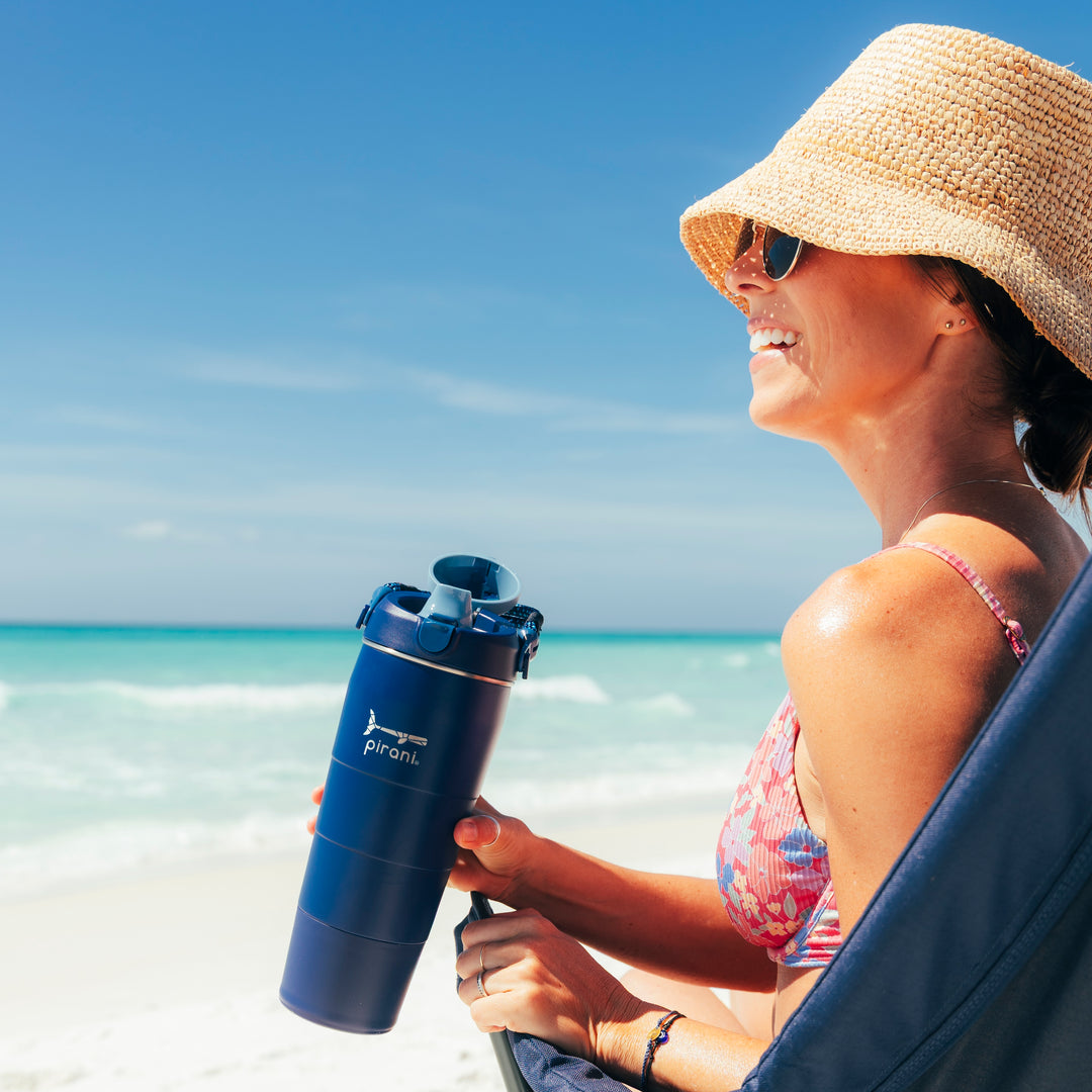 32oz Companion - Insulated Tumbler Bottle
 - The Deep (Navy)#color_the-deep-navy