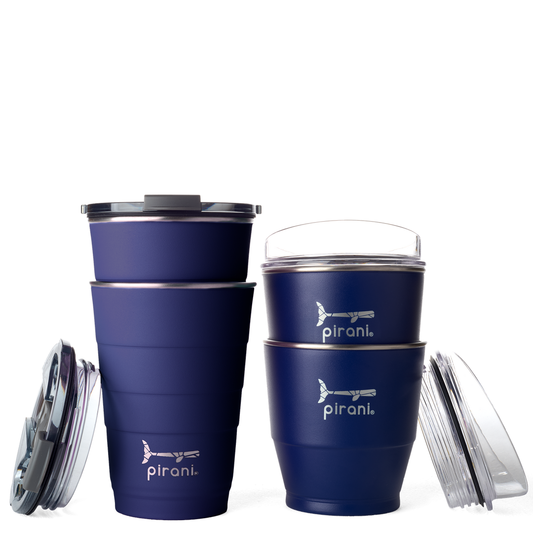 if you have Pound Cup & TiMNEY 山のうつわ Pirani - 10oz and 16oz 2.0 Tumblers - 4 Pack - The Weekend Warrior