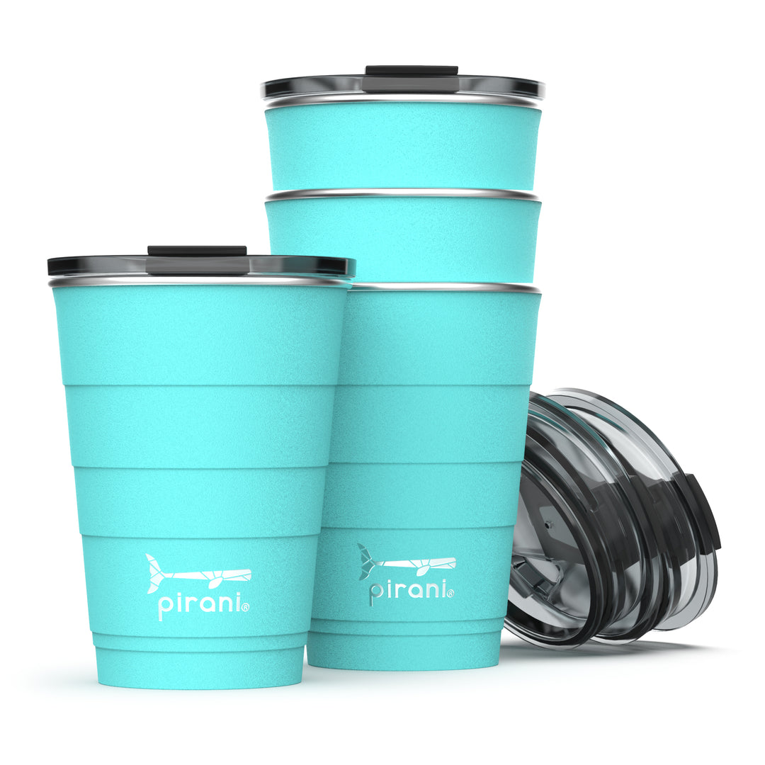 16oz Insulated Stackable Tumbler - 8 Pack - The Big Family Set - Paradise#color_paradise