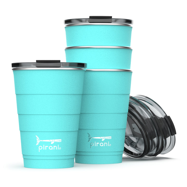 16oz Insulated Stackable Tumbler - 8 Pack - The Big Family Set - Paradise#color_paradise