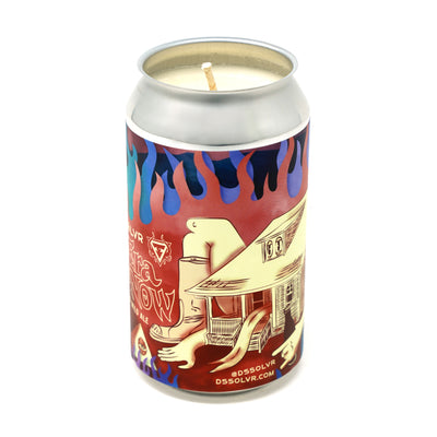 Blaze On Upcycled Beer Candle