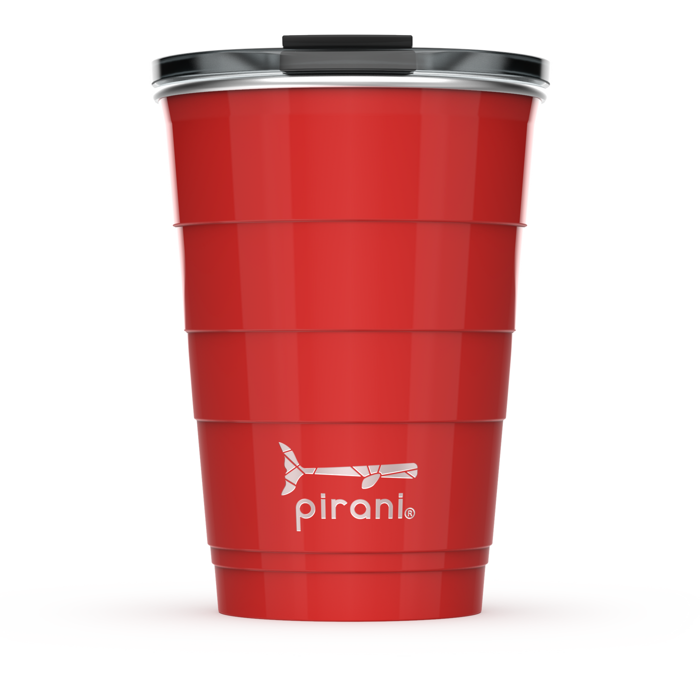 Reusable Party Cup with Lid, Double Wall Insulated, BPA-Free, Made in USA