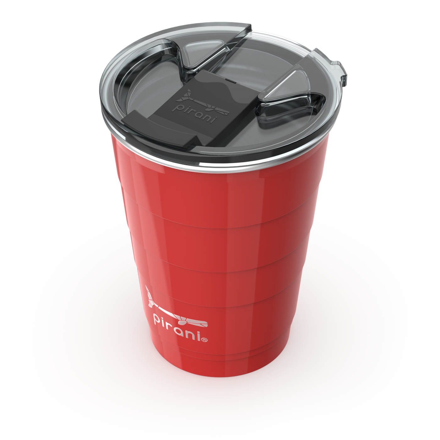 Red Cup Living Reusable Cocktail Cup, 12-Ounce, Red